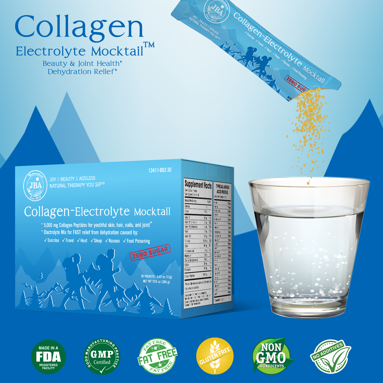 JBA Collagen-Electrolyte Mocktail