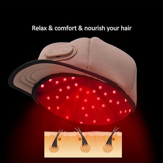 JBA-HEAD – LLLT Red and Infrared Light Cap Pain Relief Device for Head